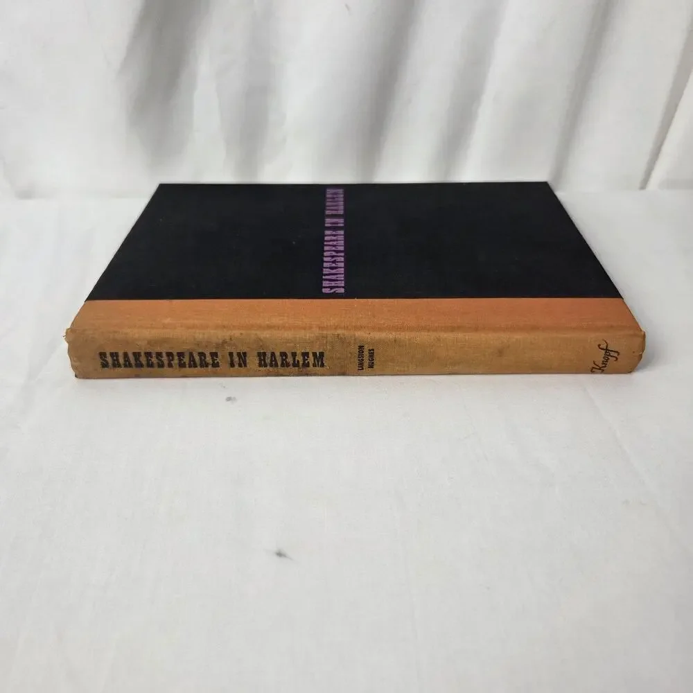 Shakespeare in Harlem First Edition Langston Hughes 1942 Alfred A Knopf Poetry